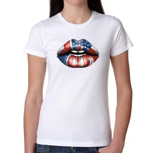 4th of July Patriotism Speaks Women’s Boyfriend T-shirt