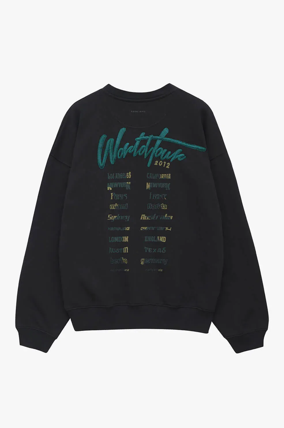 Anine Bing - Kenny Sweatshirt Panther in Vintage Black