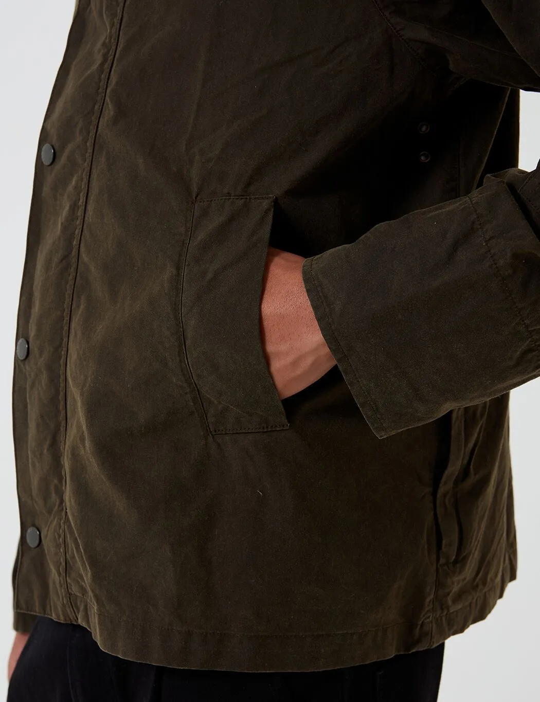 Barbour x Engineered Garments Washed Graham Casual Jacket - Olive