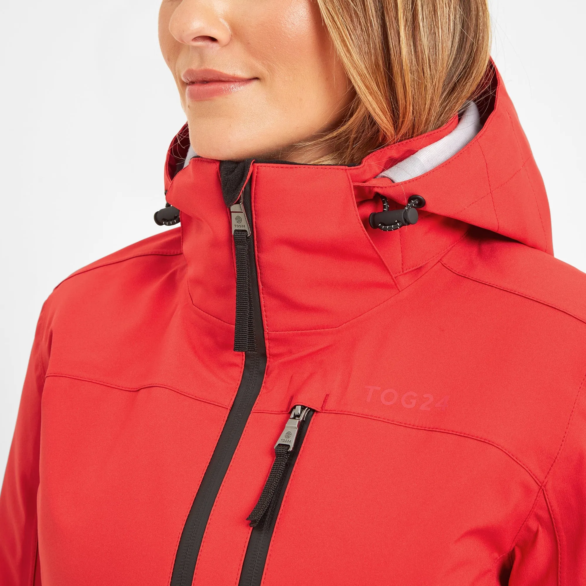 Beverley Womens 3-in-1 Waterproof Jacket - Dark Coral