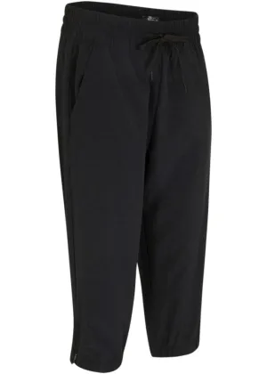 Bpc Bonprix Collection quick-drying outdoor capri pants, black