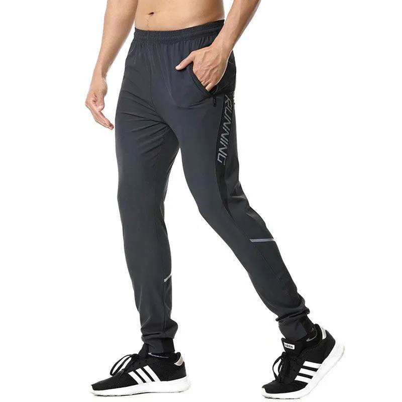 Brand Casual Spros Pants Men Joggers Running Sweatpants Outdoor Workout Basketball Football Fitness Trousers Zipper Pocket