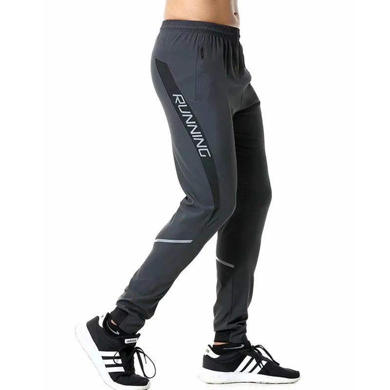 Brand Casual Spros Pants Men Joggers Running Sweatpants Outdoor Workout Basketball Football Fitness Trousers Zipper Pocket