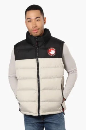 Canada Weather Gear Contrast Bubble Vest - White