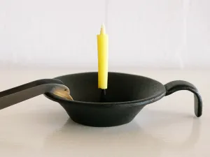 Cast Iron Candle Holder by Takazawa Candle : Round