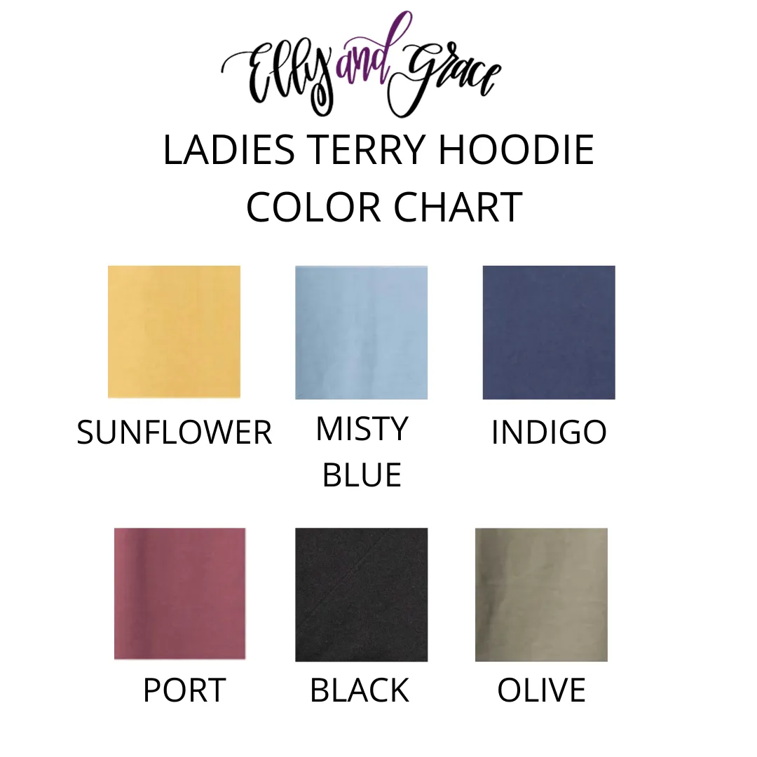 Choose Joy Lightweight Terry Hoodie