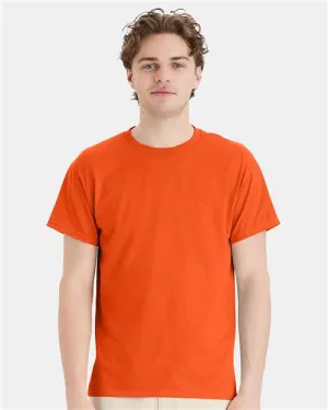 Custom Embroidered - Hanes - Ecosmart™ T-Shirt - Orange - 5170