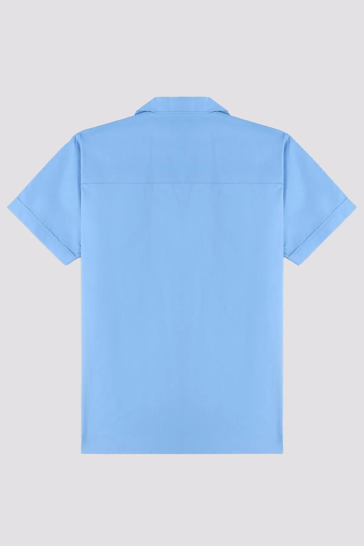 Dusk Blue Casual Resort Shirt - A24 - MS0057R