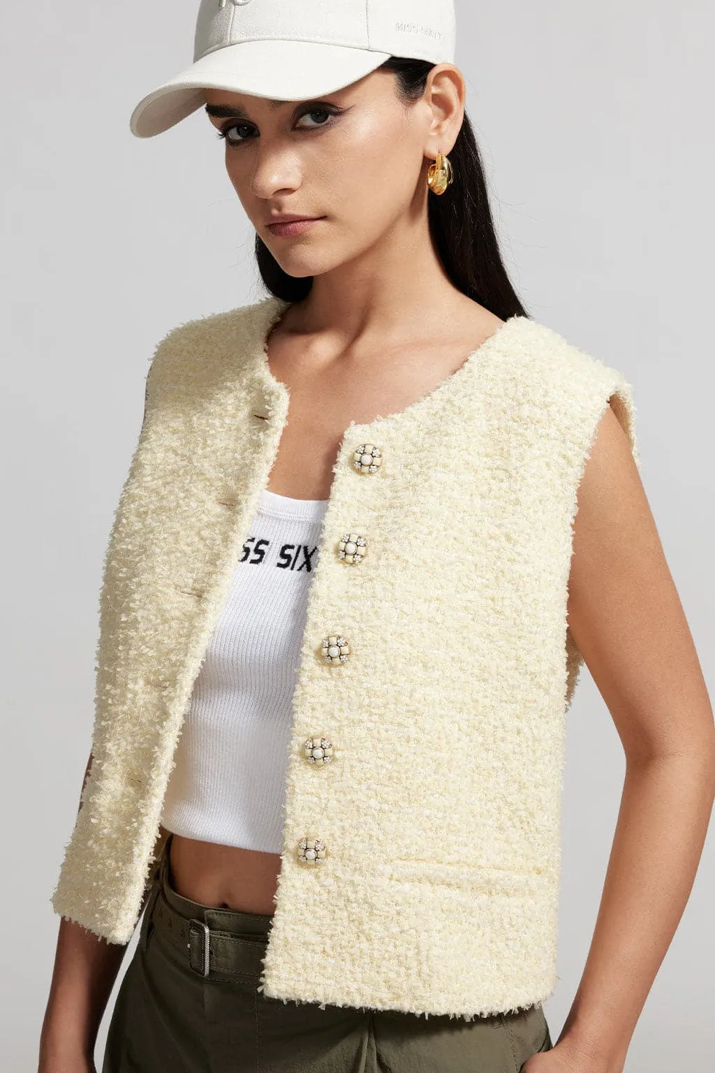 Elegant Stylish Woolen Vest