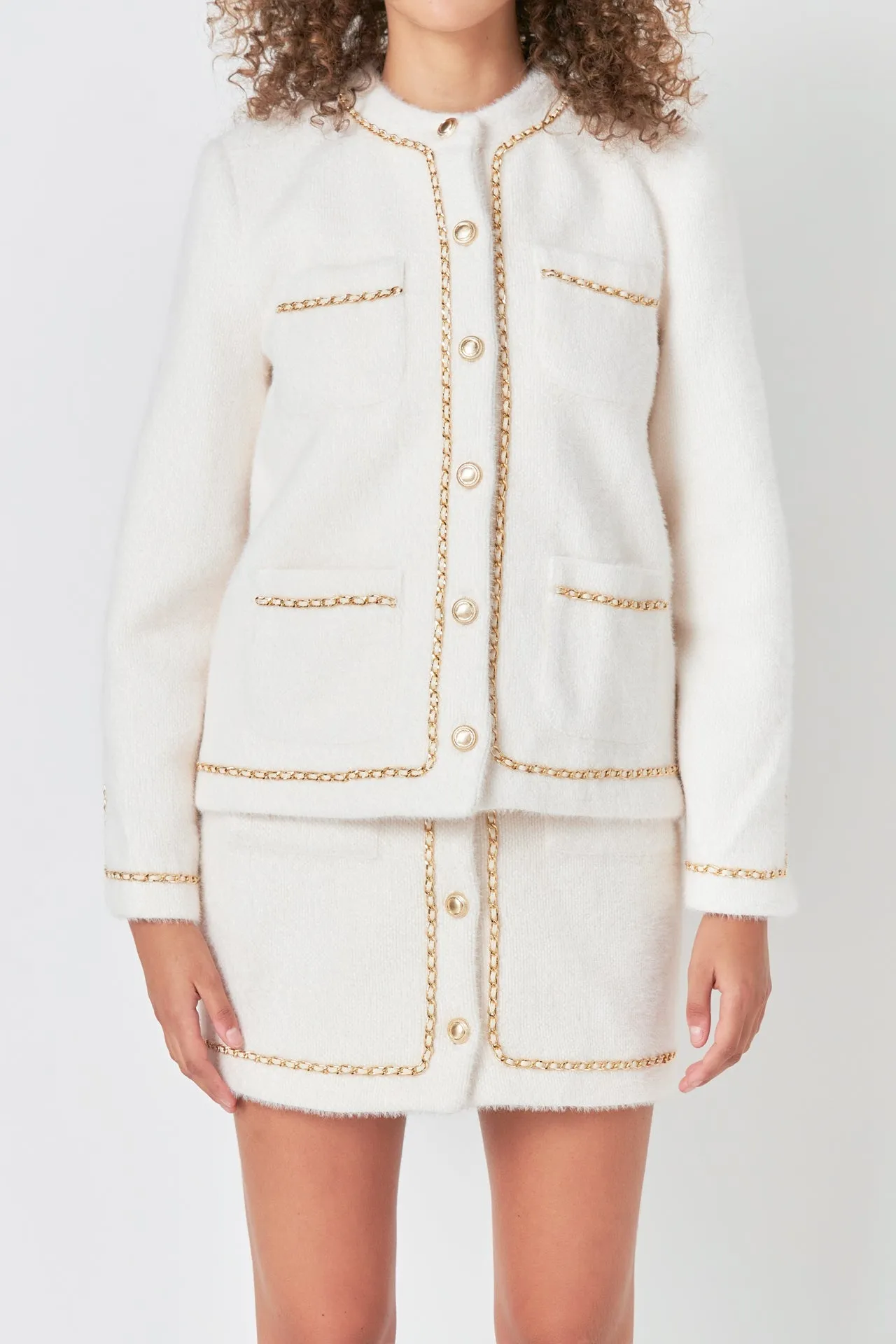 Endless Rose - Chain Trimmed Jacket