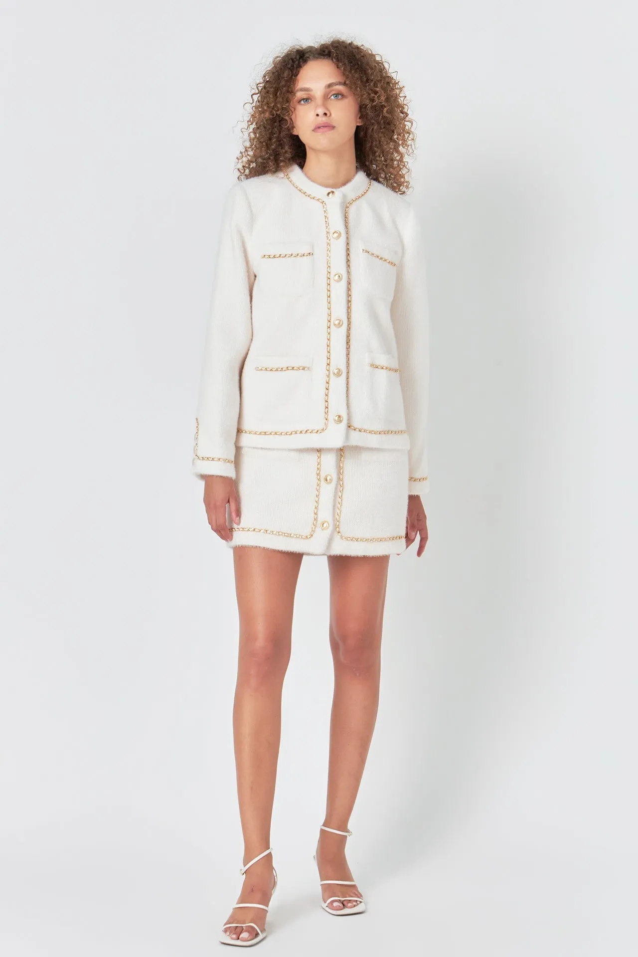 Endless Rose - Chain Trimmed Jacket