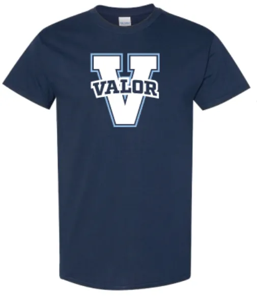 Essentials Cotton Touch Performance Tee Navy Valor V