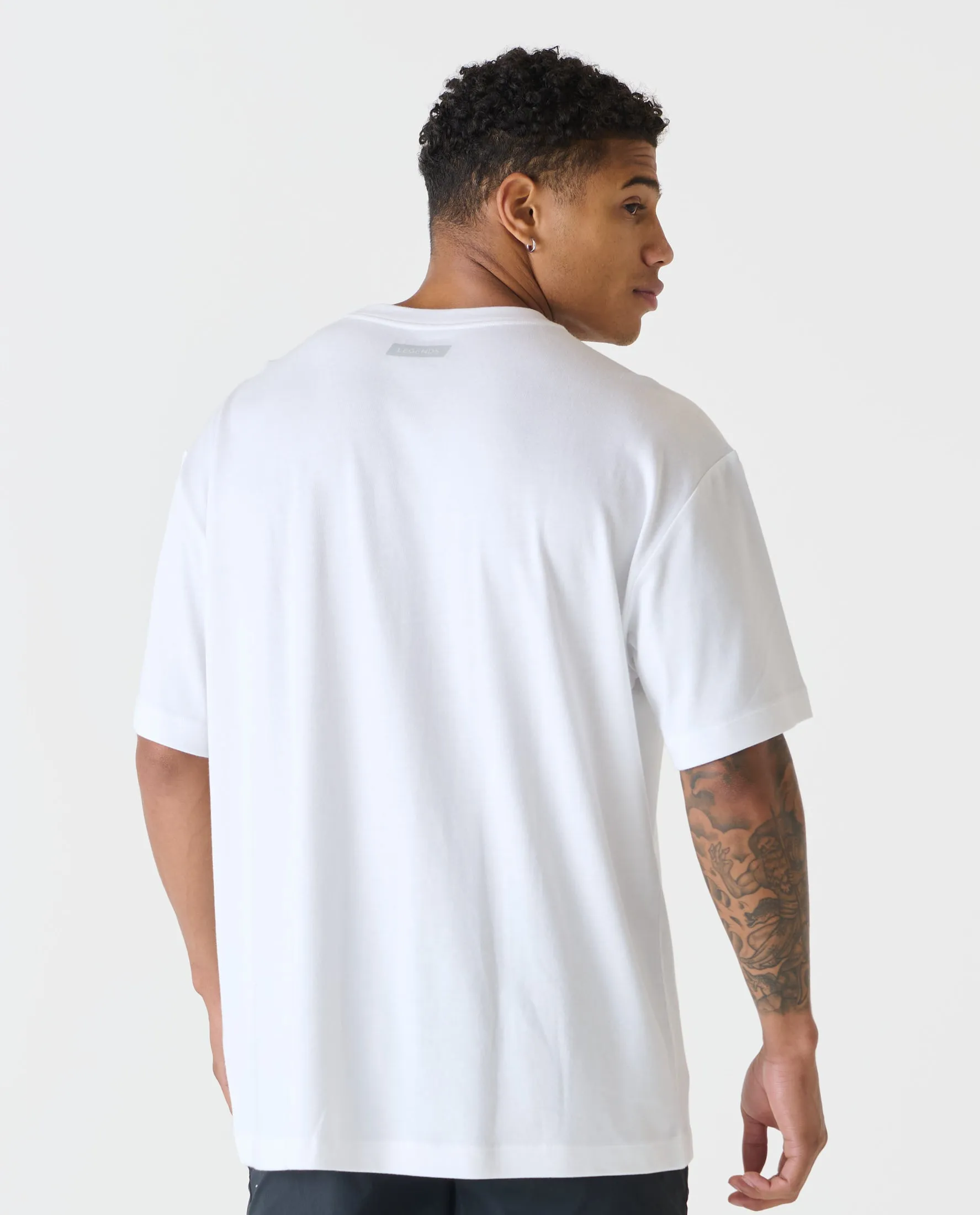 Fairfax Oversized Tee White