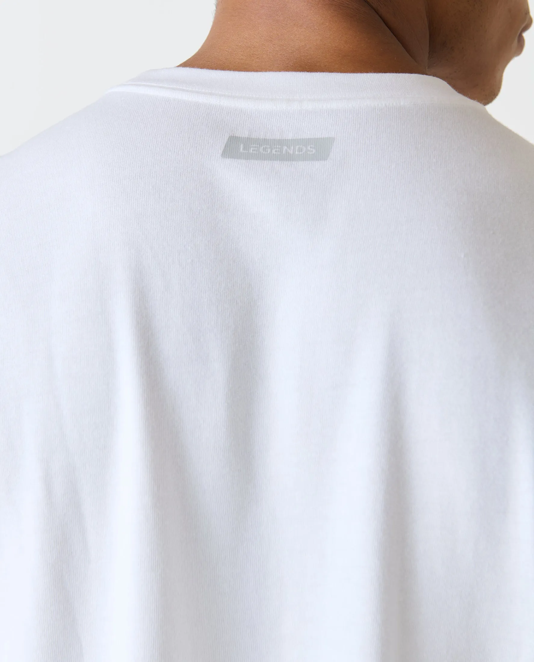 Fairfax Oversized Tee White