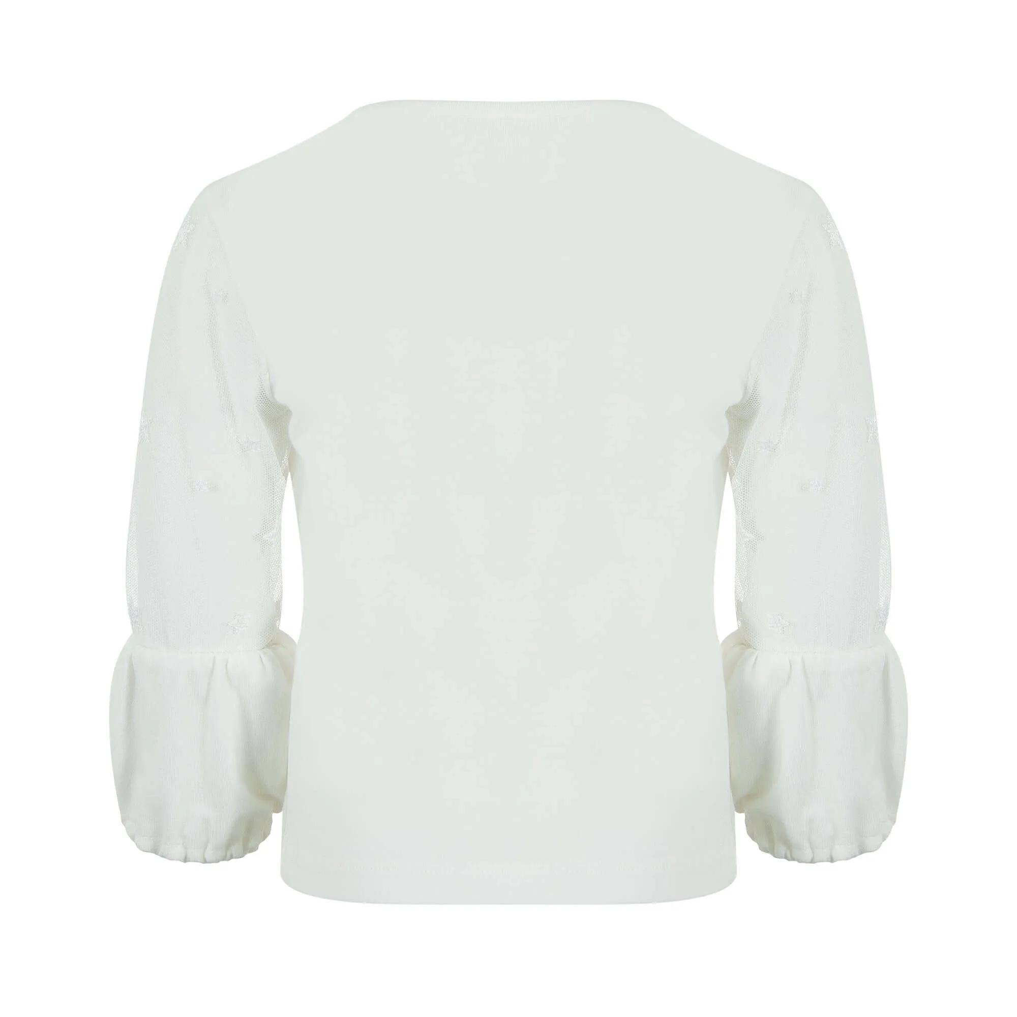 Girls Off White Blouse