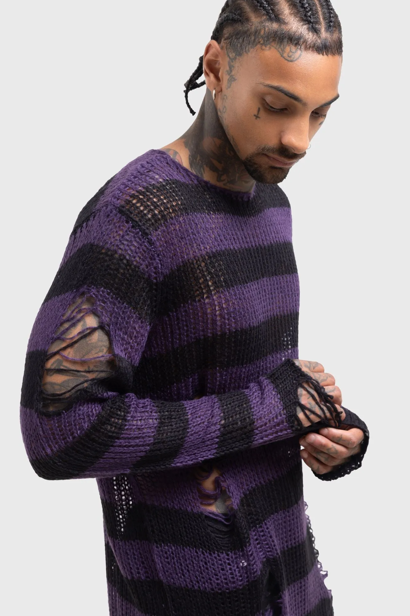 Graph Knit Sweater