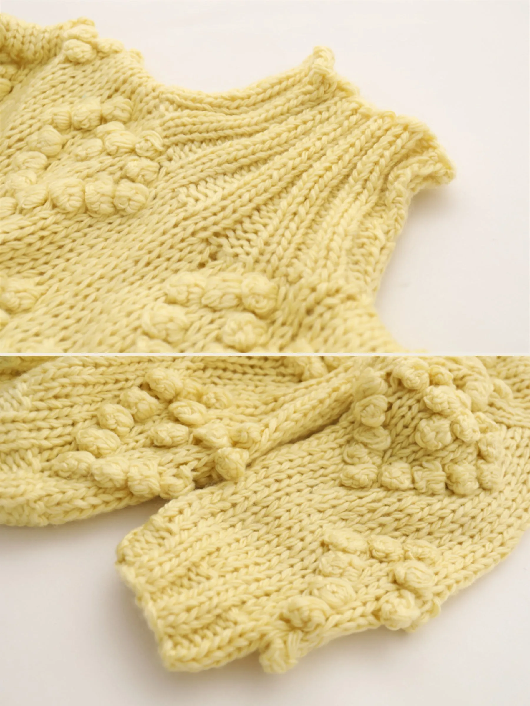 Hajra Knit Bobble Sweater