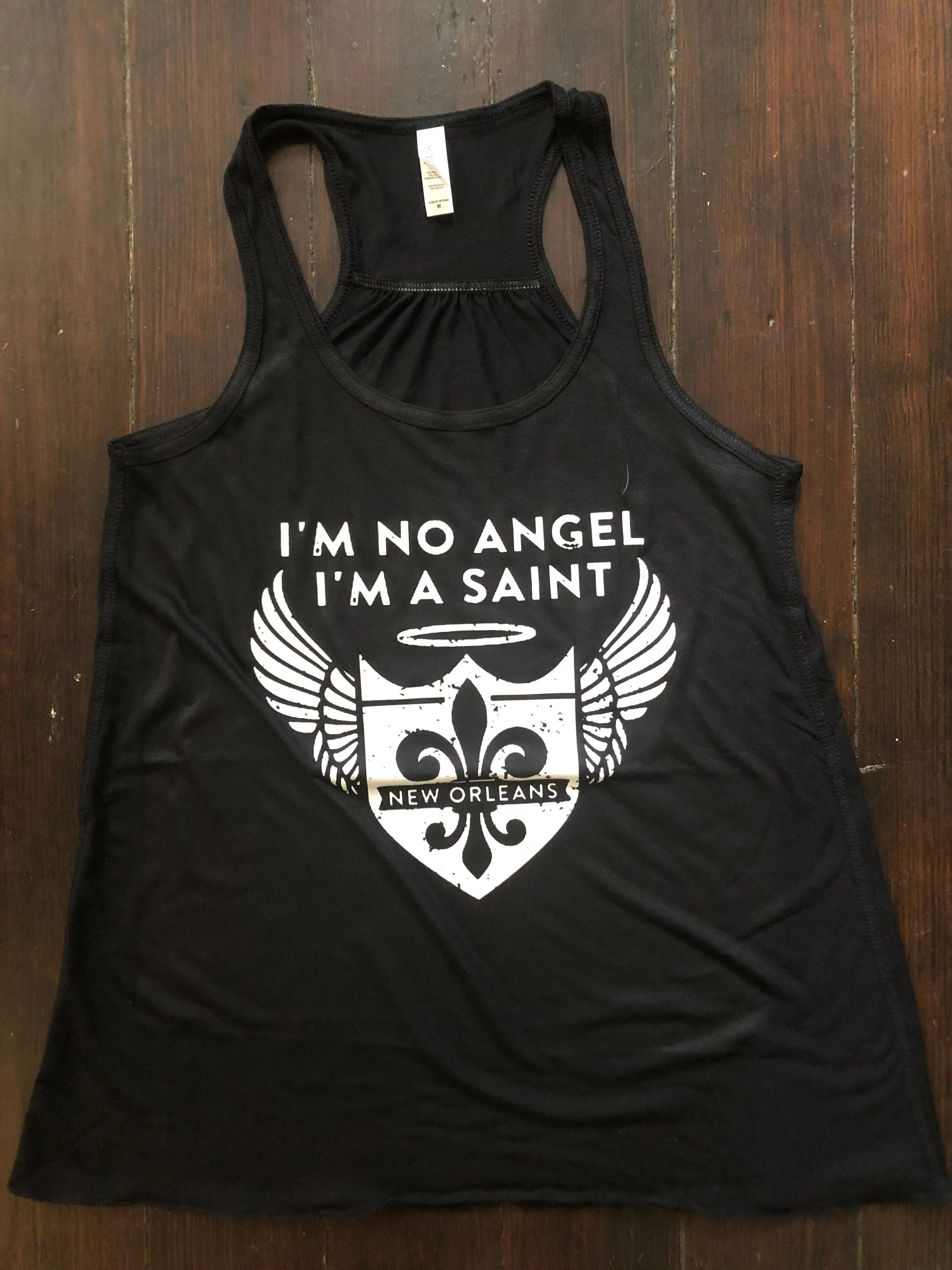 I’m No Angel, I’m a Saint,  Women’s Flowy Tank