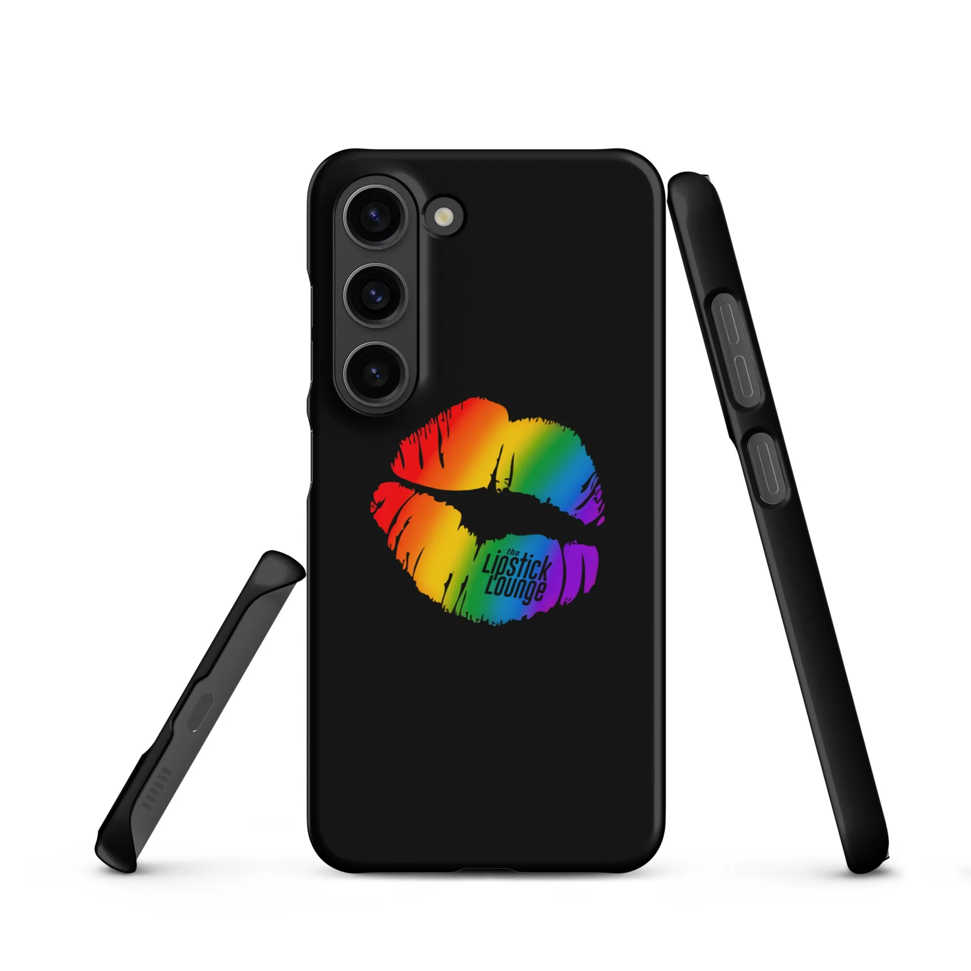 Lipstick Lounge Rainbow Logo Phone Case for Samsung