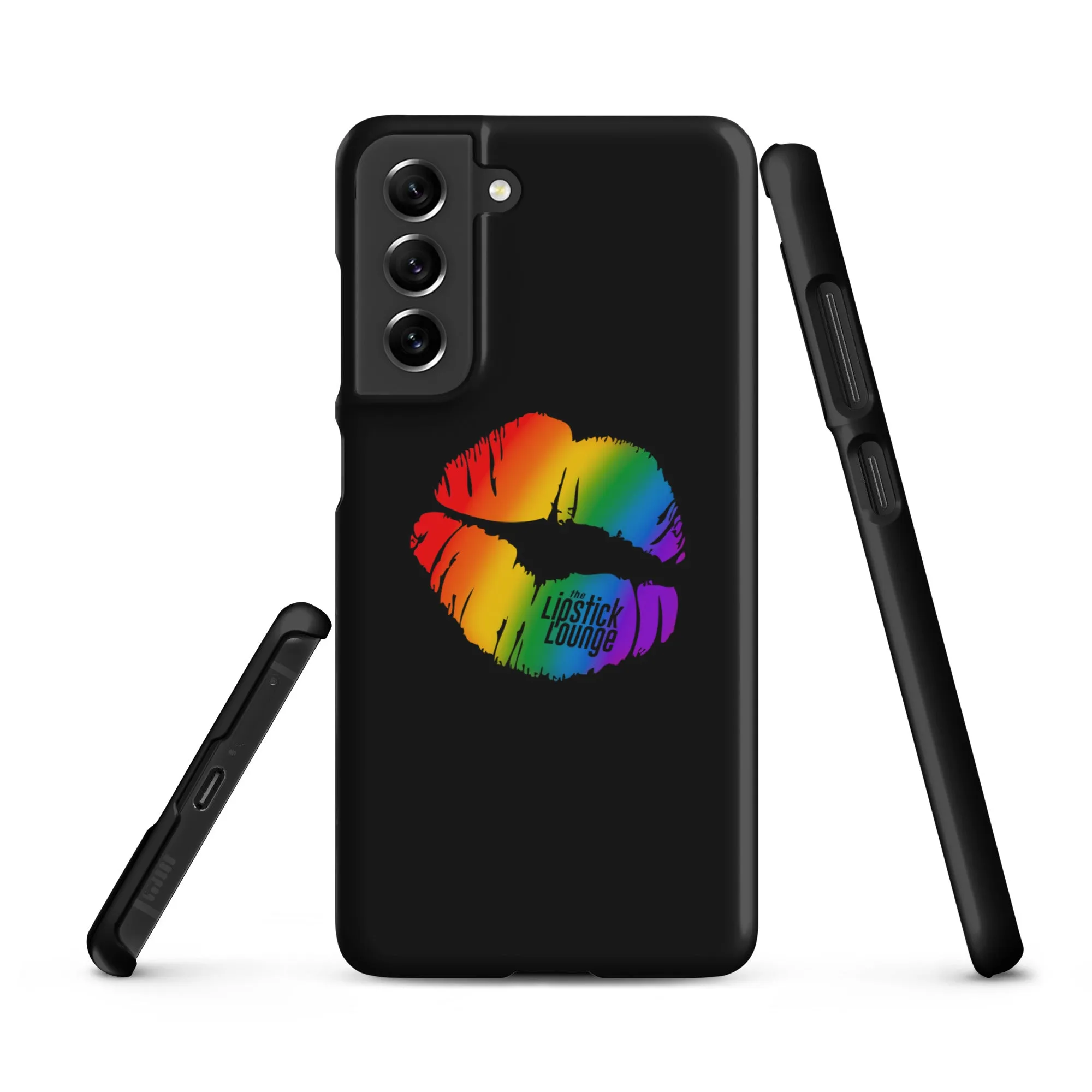 Lipstick Lounge Rainbow Logo Phone Case for Samsung