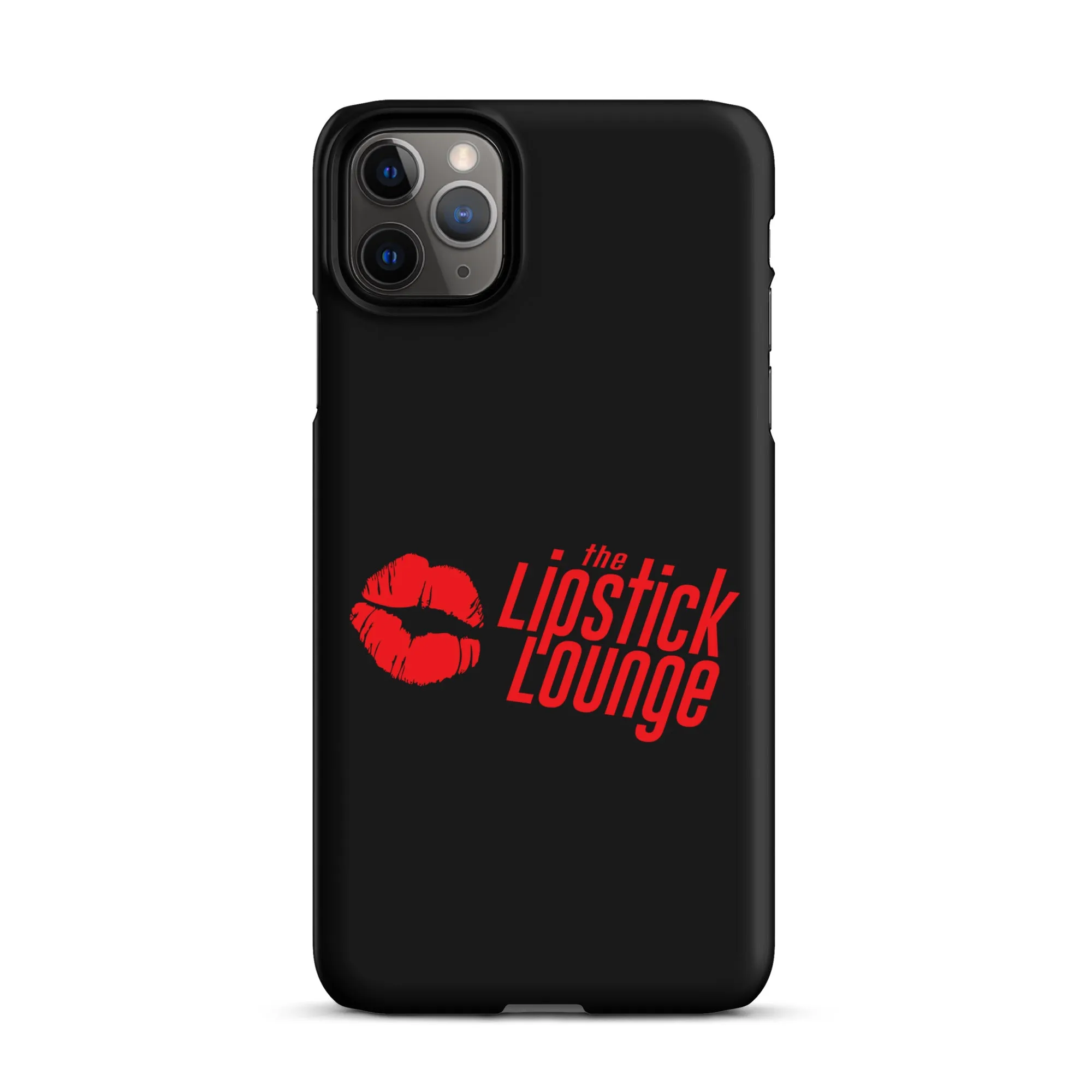 Lipstick Lounge Red Logo Phone Case for iPhone