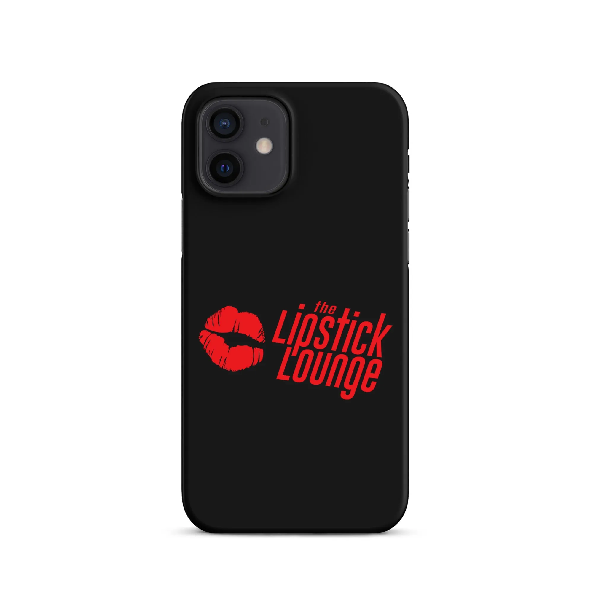 Lipstick Lounge Red Logo Phone Case for iPhone