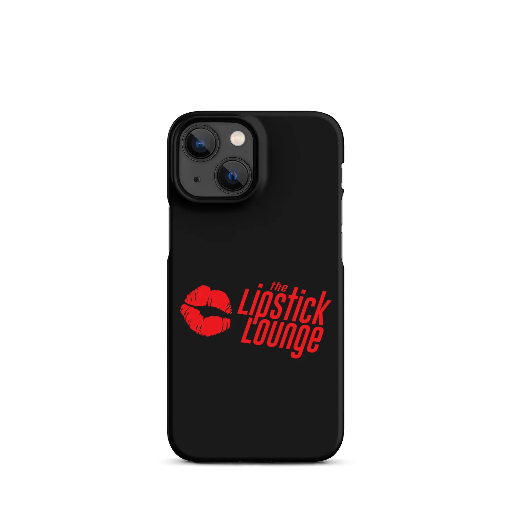 Lipstick Lounge Red Logo Phone Case for iPhone