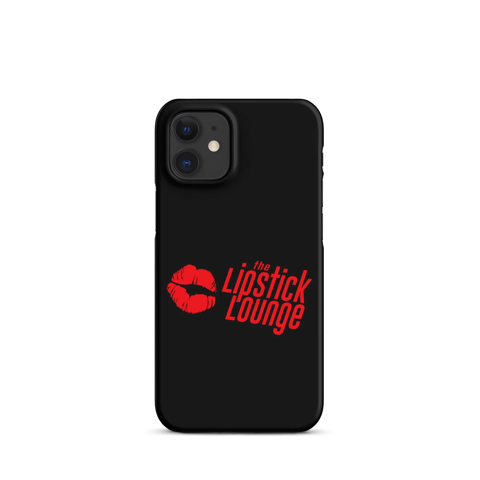 Lipstick Lounge Red Logo Phone Case for iPhone