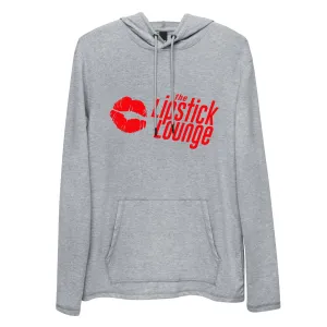 Lipstick Lounge Red Logo Unisex Lightweight Hoodie