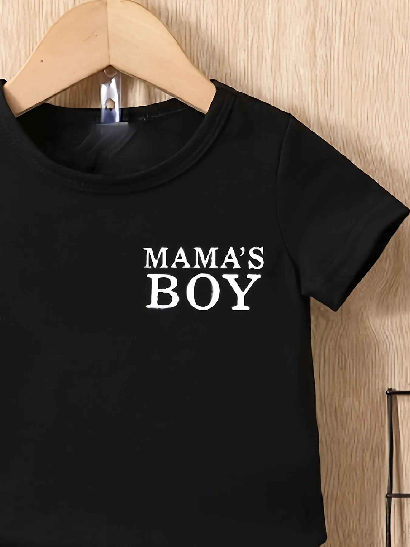 Mamas Boy Printed Tshirt  Shorts Set for Baby Boys