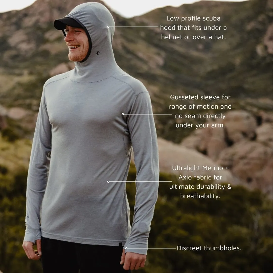 Men's Pursuit Ultralight Merino Hoodie