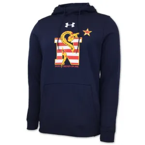 Navy Under Armour Jack Flag Hood (Navy)