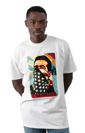 OBEY American Rage Classic Cotton Tee - White