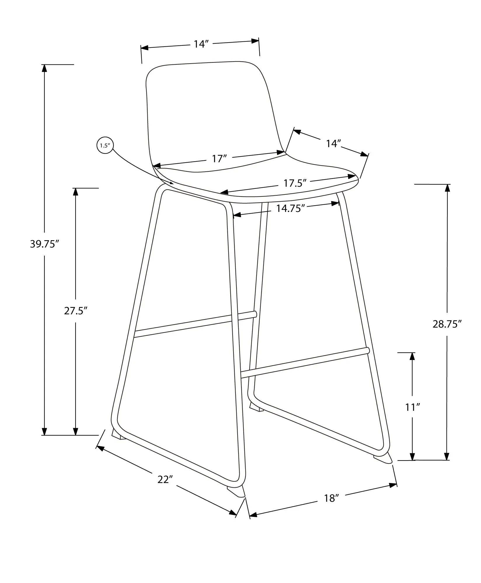 Office Chair - Taupe Leather-Look / Stand-Up Desk