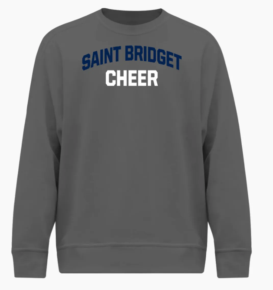 Saint Bridget Cheer BSN SPORTS Youth Cotton Rich Fleece Crew Neck