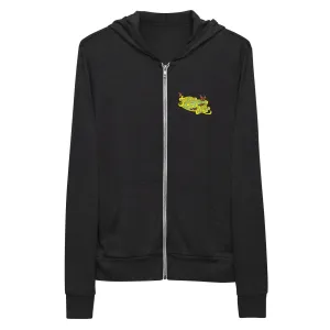 Santa Cruz Surf Shop "MONARCH GROVE" Unisex Fitted zip hoodie