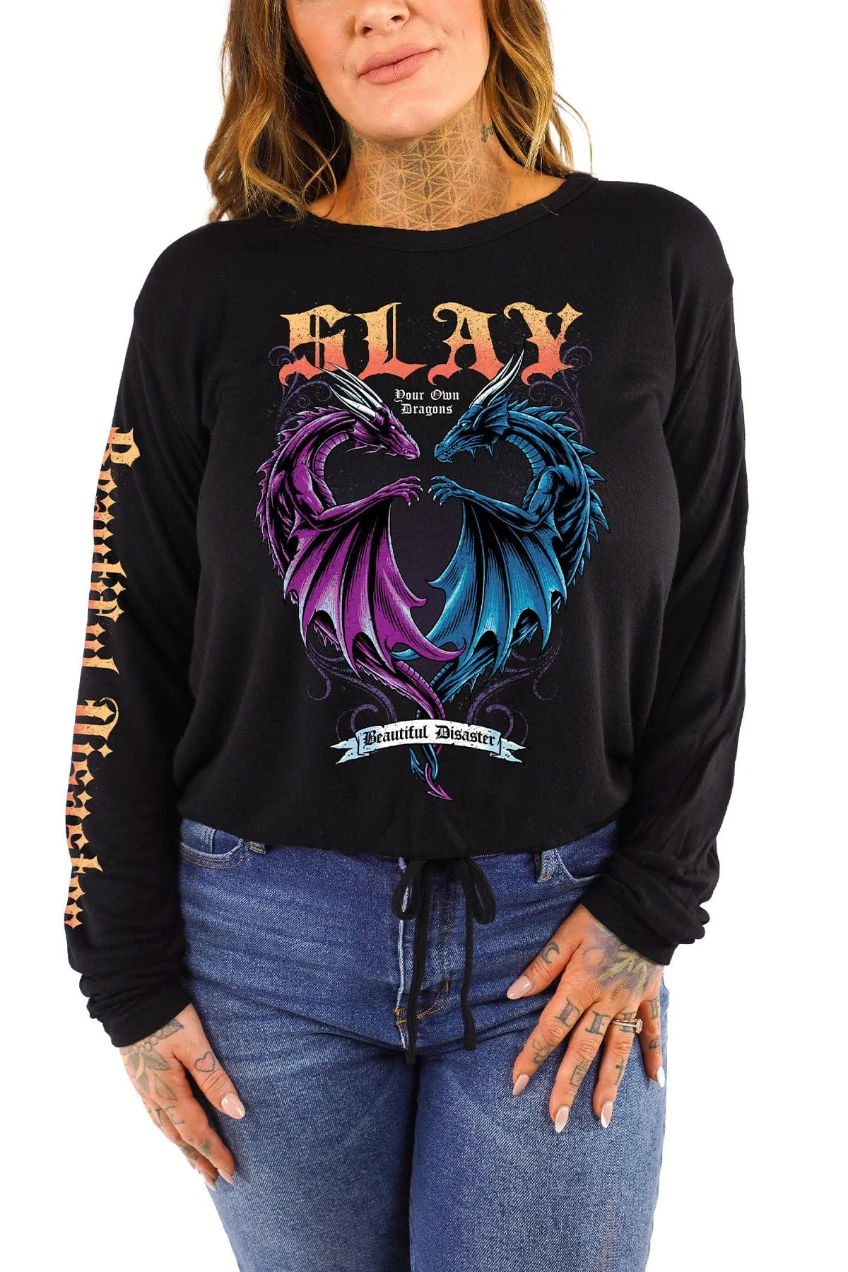 Slay Cinch Waist Pullover