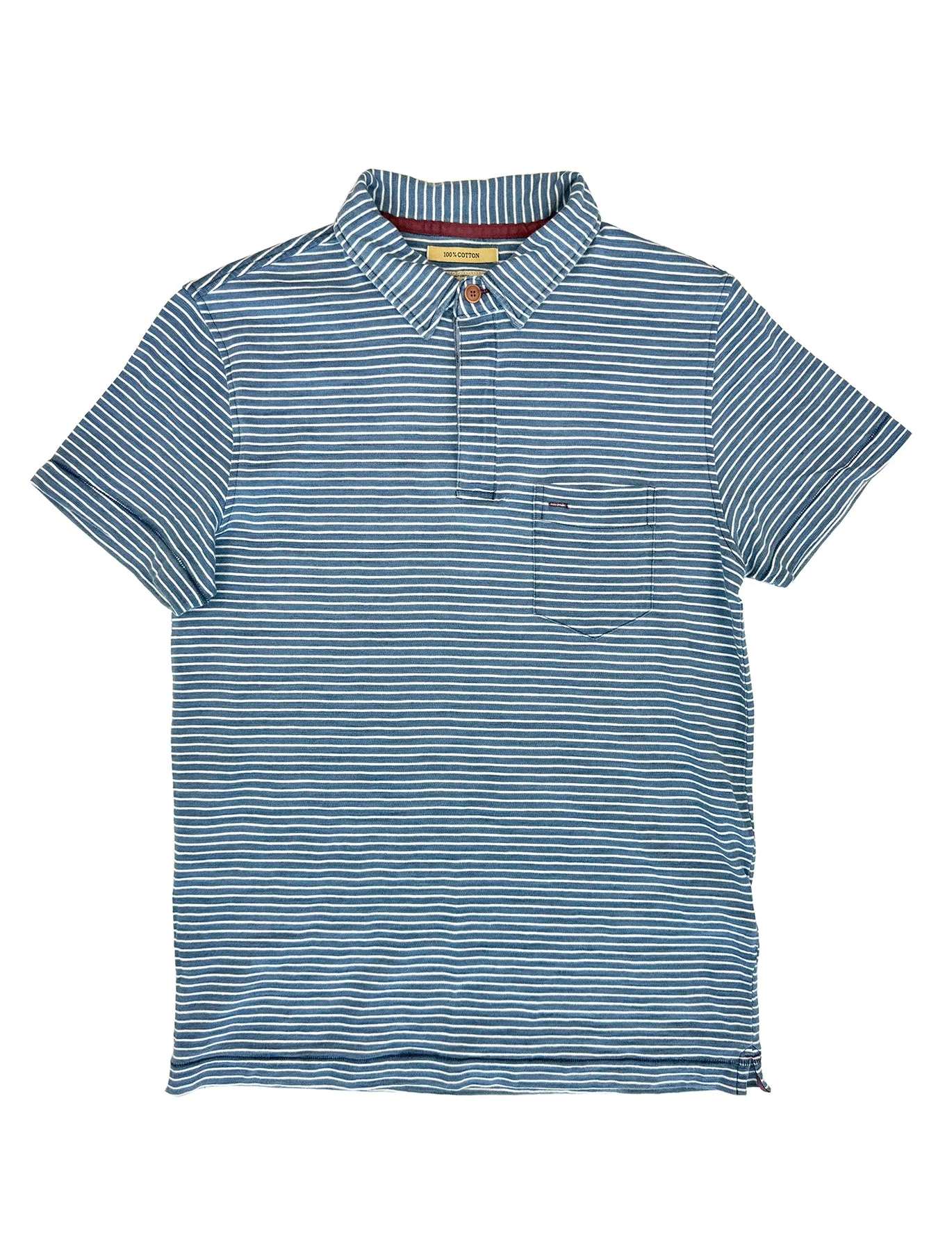 South Seas Indigo Striped Polo 5480