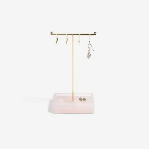 Stackers Mini T-Bar Jewellery Stand Rose Quartz