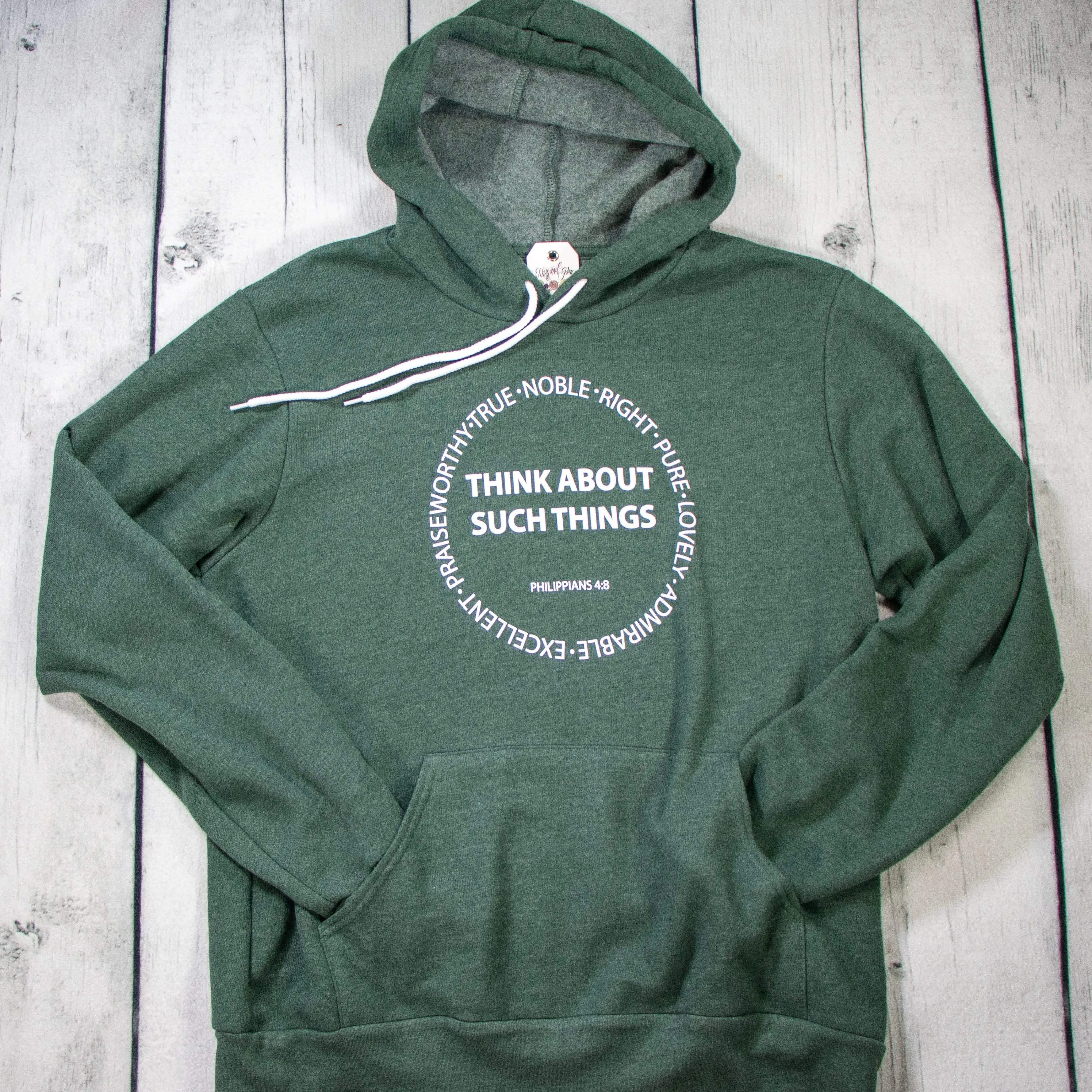 Think About Such Things Premium Fleece Hoodie