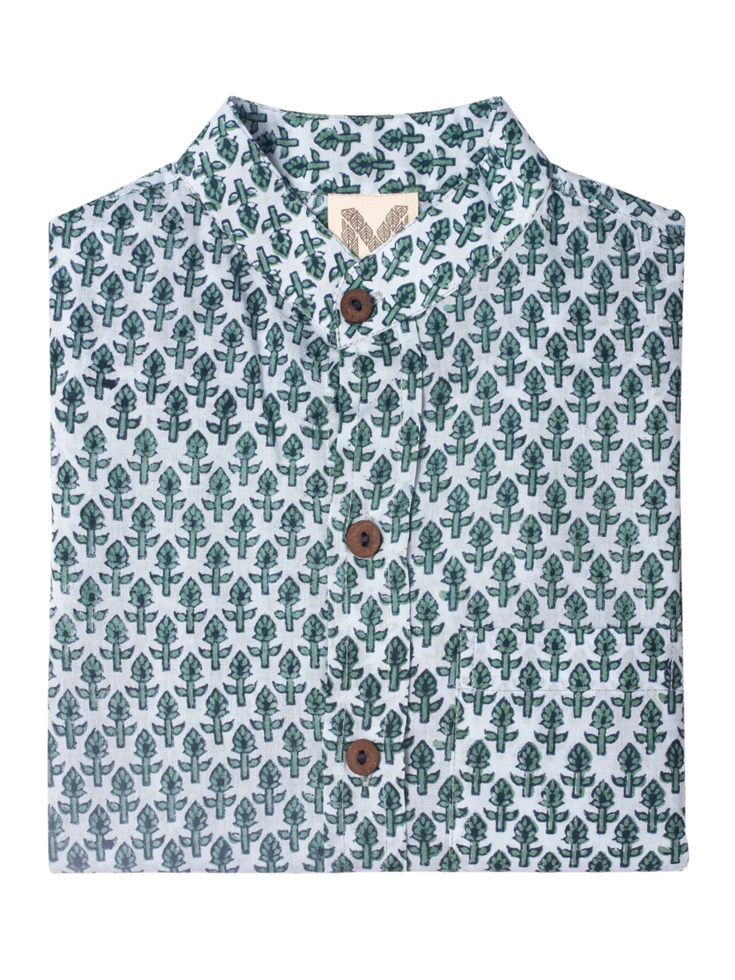 Twinning Set - Block Printed Shirts - Pondicherry