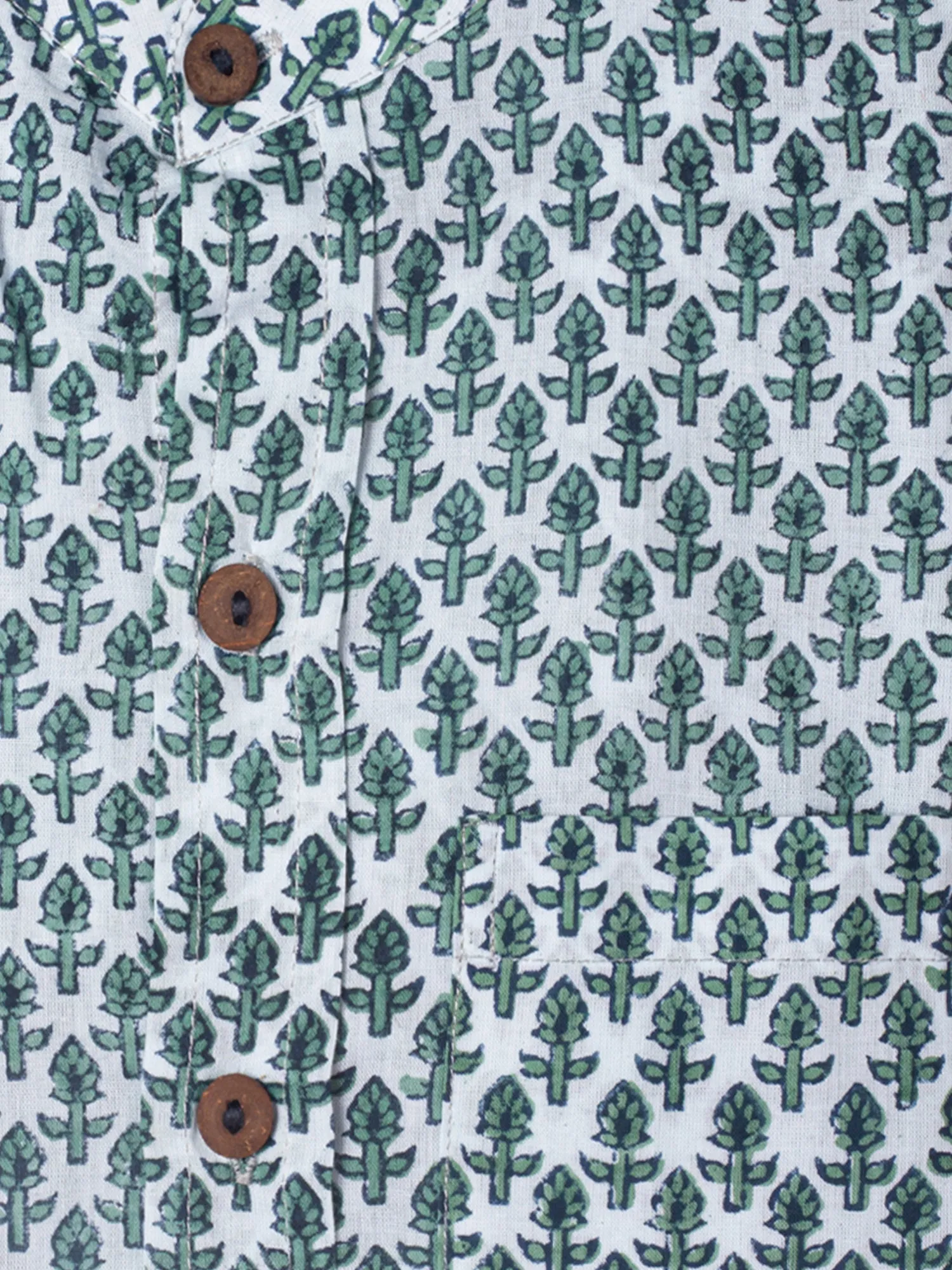 Twinning Set - Block Printed Shirts - Pondicherry