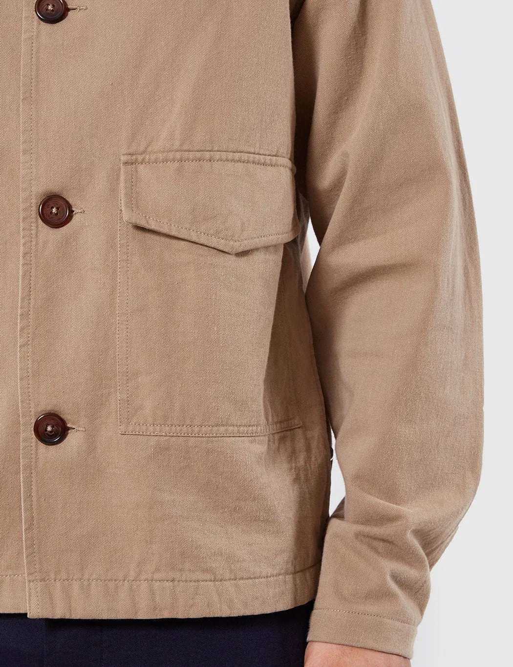 Universal Works Watchman Jacket - Sand Brown