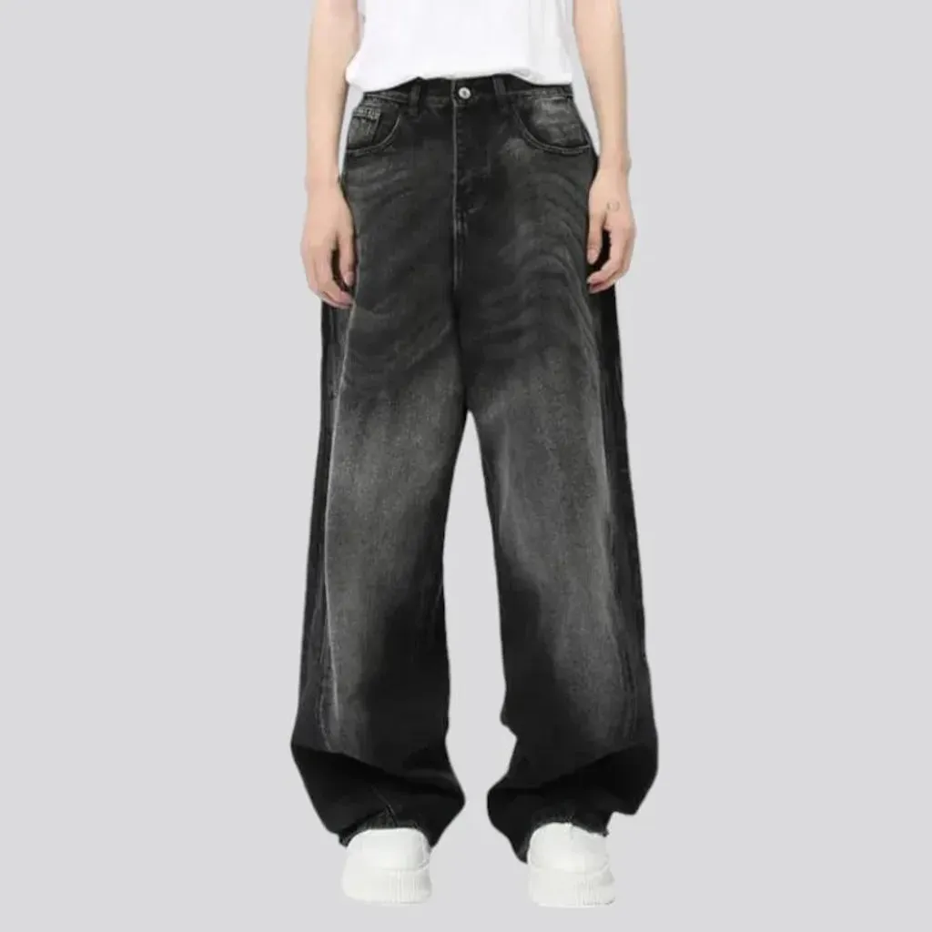 Vintage baggy boho men's jeans